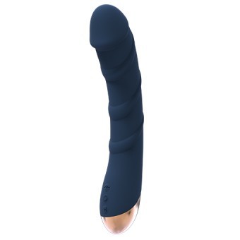 Vibromasseur Chauffant Waterproof Atlas Bleu 21cm 4