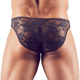 Mini Slip Dentelle Homme Transparence