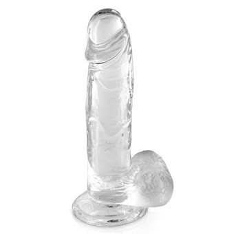 Gode Raliste Transparent Ventouse 20cm 4