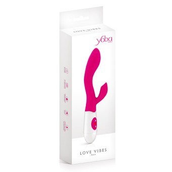 Vibromasseur Rabbit Silencieux Love Vibes Naya 21cm 3,5