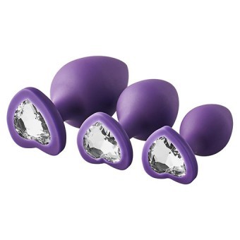 Set 3 Plugs Cur Violet 2,5  4,5