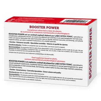 Booster Power Virilité et Erection 15 Comprimés