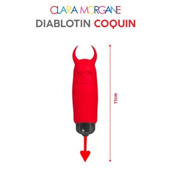 Vibromasseur Diablotin Coquin Rouge