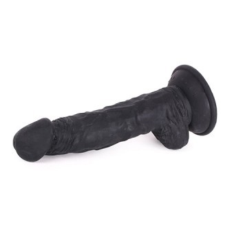 Gode Ventouse Raliste avec Testicules 20cm 4