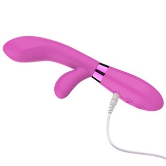 Vibromasseur Rabbit Jingle Fiesta Rose 20cm 3,5