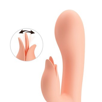 Vibromasseur Rabbit Bloody Mary 19cm 3,5