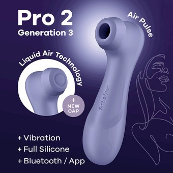 Satisfyer Pro 2 Gnration 3 avec App Lila