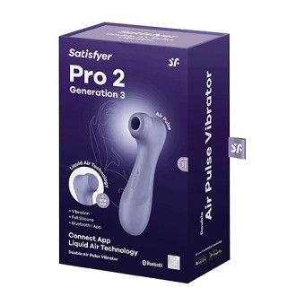 Satisfyer Pro 2 Gnration 3 avec App Lila