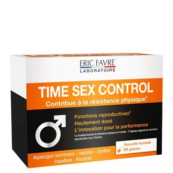 Time Sex Control Laboratoire Eric Favre x60 Glules Stimulant Sexuel