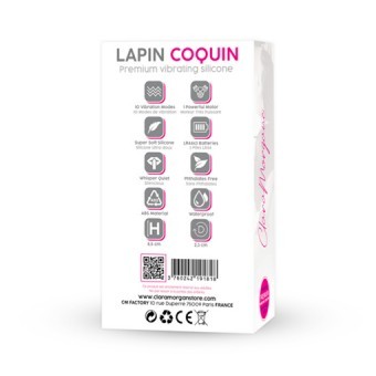 Vibromasseur Lapin Coquin Rose