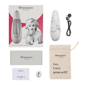 Womanizer Marilyn Monroe Marbr Blanc