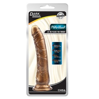 Gode Ventouse Dildo Mike Hawk Or 22cm 3,5