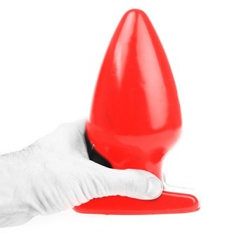 Gros Butt Plug Taille L Rouge 18cm 9