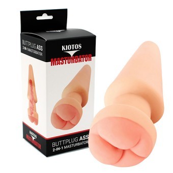 Masturbateur Buttplug 2 en 1 Kiotos