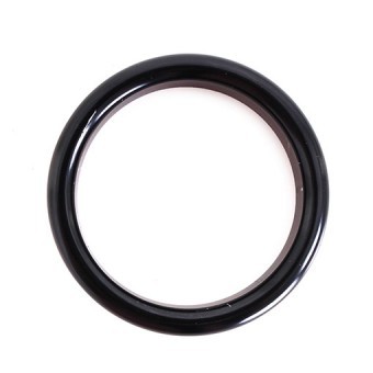 Cockring Aluminium Noir 4,5cm