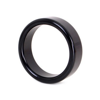 Cockring Aluminium Noir 4,5cm