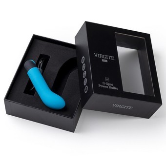 Mini Vibro G-Spot V4 Virgite Bleu