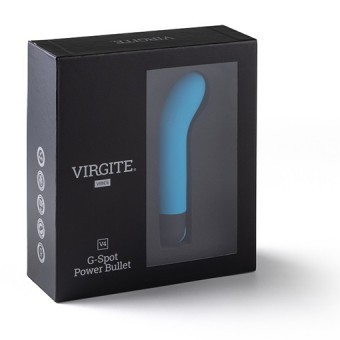 Mini Vibro G-Spot V4 Virgite Bleu