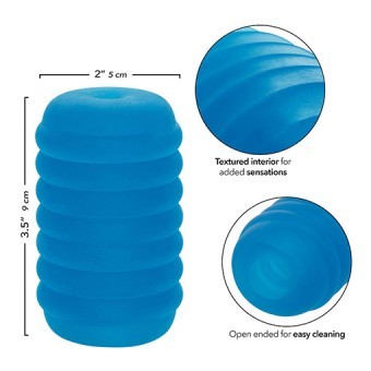 Masturbateur Gaine Pop Sock Bleu