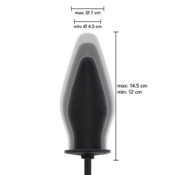 Butt Plug Gonflable Avanced 14cm 7