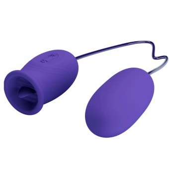 Double Stimulateur Vibrant Violet �3,5