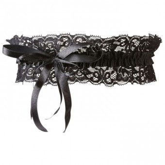 Jarretiere Dentelle Cottelli Noire