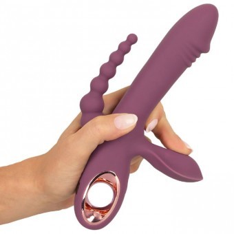 Triple Rabbit Vivrant avec Poign�e 21cm �3,5