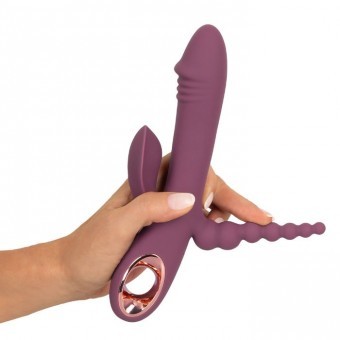 Triple Rabbit Vivrant avec Poign�e 21cm �3,5