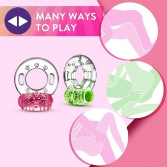 Anneau P�nien Vibrant C Ring Pink