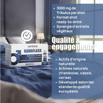 Stimulant sexuel KamaFlash Eric Favre 100mL