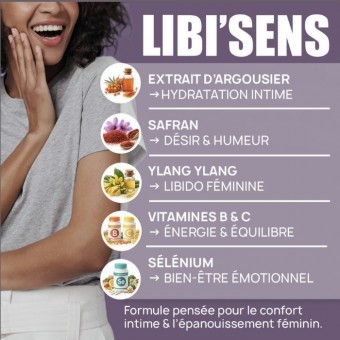 Stimulant Femmes Libi'Sens x30 g�lules