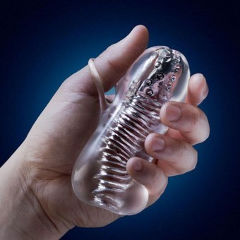 Masturbateur Gaine Textur� Transparente