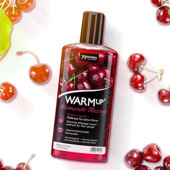 Huile Comestible Chauffante Cerise 150mL