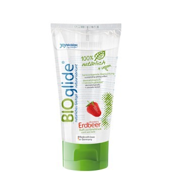 Lubrifiant Fraise � l'Eau Bioglide 80mL