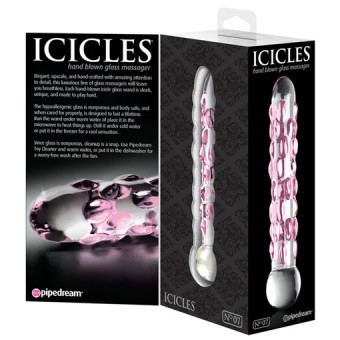 Gode Icicles n7 Verre 17cm 3