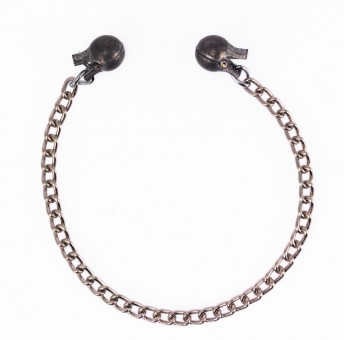 Pinces A Seins Boules En Metal Avec Chainette