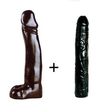 Duo Godes Noirs G�ants