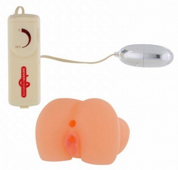 Duo Vagin et Anus Artificiels 14cm �3