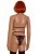 Bustier String Ouvert Porte Jarretelles Bas