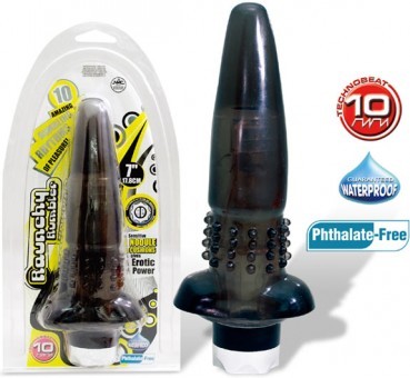 Vibromasseur Anal Noir 10 Vitesses
