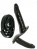 Gode Ceinture Double Noir 16cm �3