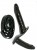 Gode Ceinture Double Noir 16cm �3