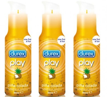 Pack de 2=3 Lubrifiants Durex Play Pina Colada