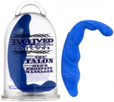 Gode Anal Ergonomique Bleu