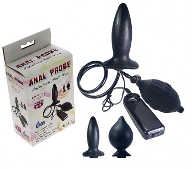 Plug Gonflable Vibrant Anal Probe