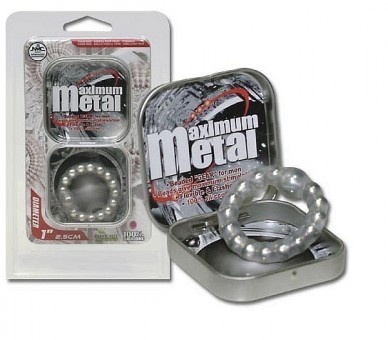 Cockring Metal et Silicone