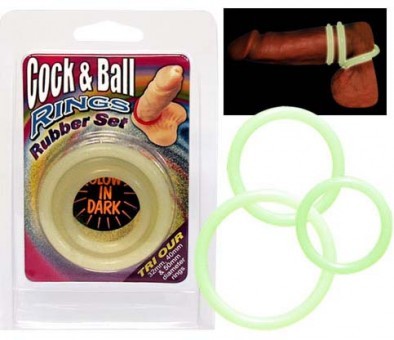Cockring Phosphorescent x3 �3-5