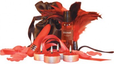 Coffret Massage Sensuel Rouge