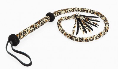 Fouet Cuir Leopard