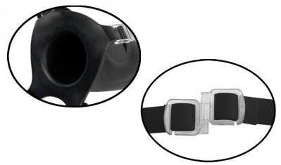 Gode Ceinture Mixte Elite Silicone
